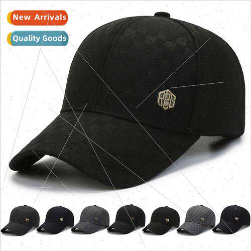 Autumn winter new middle-aged men baseball cap simple fashio