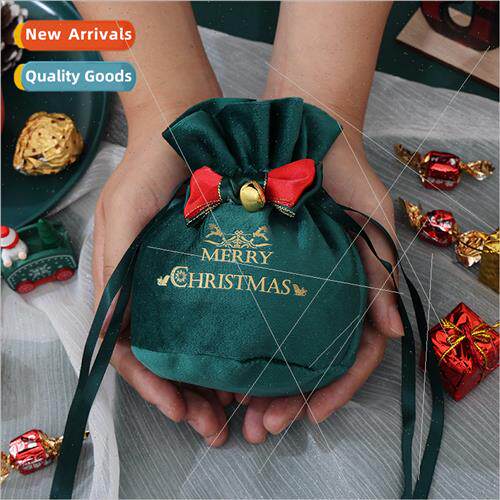 Christmas Decoration Apple Candy Christmas Eve  Bags Velvet