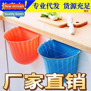 mounted garbage can Kchen cabinet wall household doo folding