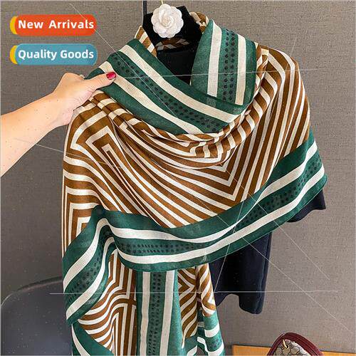 Korea  word back cotton linen scarf female winter warm cold