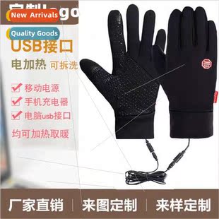gloves cycling slip windprofleece scre Winter touch outdoor