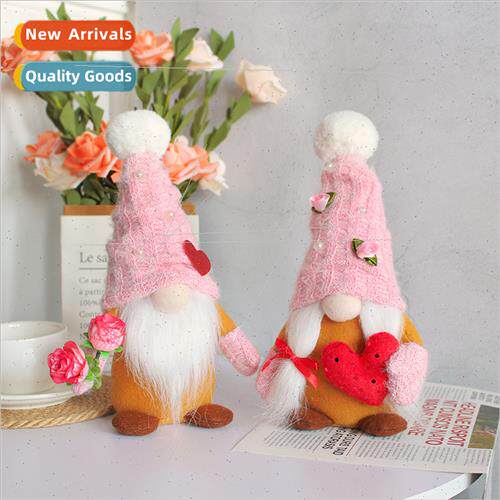 New Mother Day Kn Hat Doll Ornament Holiday Faceless Old Man