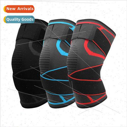 Sports straps nylon knee pads running fness weightlifting cy