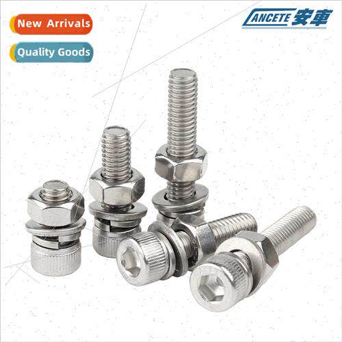 304 hexagon socket head cap screws nuts set whole cup head s