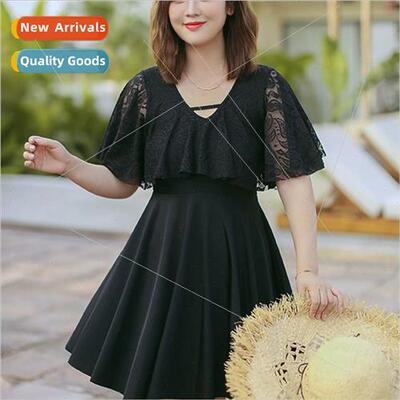 2024 new swimsu fat fat mm loose 200 pounds one-piece conser