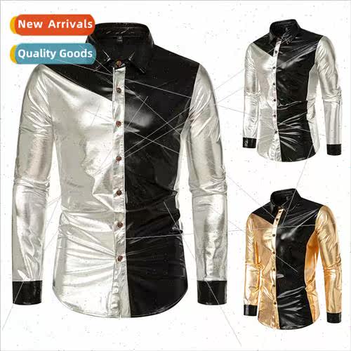 2023 Autumn Winter new Europe size men fashion nd glossy nig