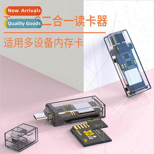 type-c cell phone 3.0 card reader connect sd card adapter ca
