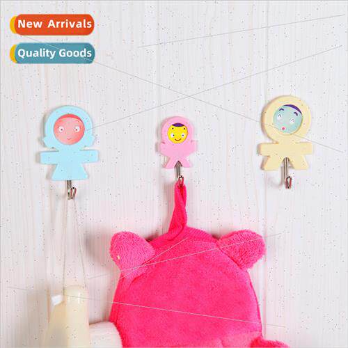 Kchen trio creative cute hooks Multi-purpose wall hooks Bath