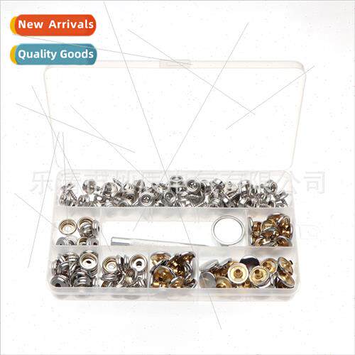 50 pcs Canvas Button K Metal 4-in-1 Button Installation Tool