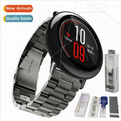 适用ticwatch pro stainless steel ticwatch c2 metal bracelet
