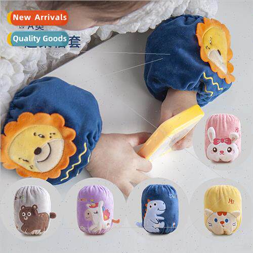 Childrens sleeve cover super soft fall and winter padded ant