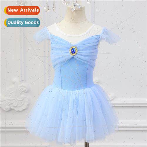 Childrens dance costumes summer girls Aisha princess dress k