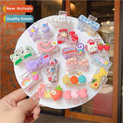 Cute princess small grab clip summer girls super cute back h