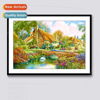 Diamond painting cross stch new living room decorative paint