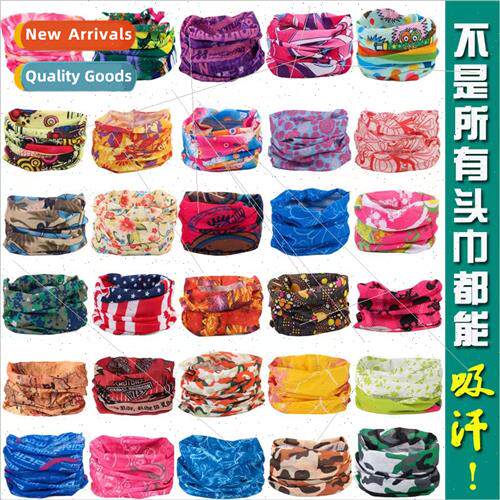 Outdoor seamless hundred magic bandana men women cycling rid