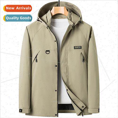 Waterprowindprooutdoor hiking windbreaker middle-aged men 20
