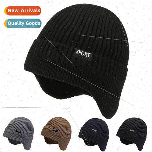 Hat new fall winter wool cap padded thickened kn cap Korea