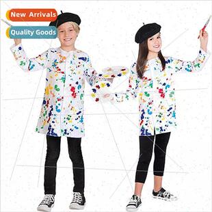 Childrens painter cosplay career permance clothing kindergar