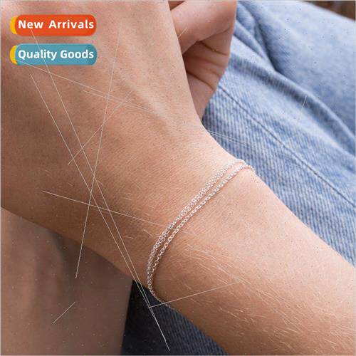 Women Multi-Layer Stainless Bracelet mple Chain Bracelet Gol
