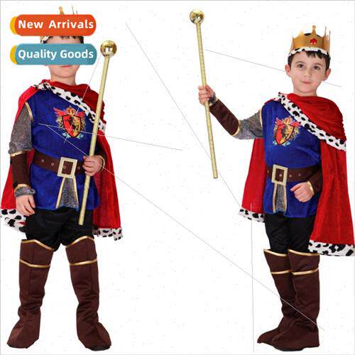 B-0052 Halloween Childrens Costumes Game Dress Up Prince Cha