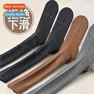 Lengthened anti-falling tube boys stockings  cotton anti-pil