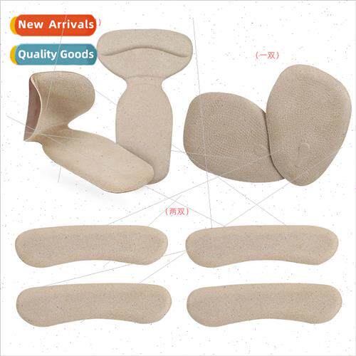 Velvet Stickable Forefoot Pad Heel Stickers 2-in-1 Heel Stic