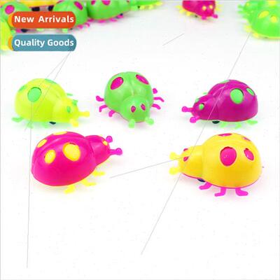 fun multi-color wh wheels large ladybug model toy su twisted