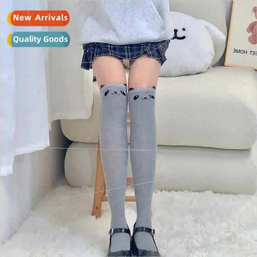 Yifan new gray stockings Japanese girls cute cartoon cat ear