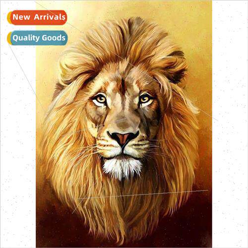 New hand-applied full diamond living room small animal decor