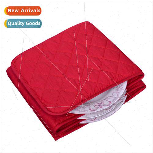 Aluminum Foil Plate Warmer wh Red Cotton Cover Electric Plat