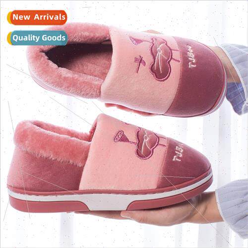 Winter warm package heel cotton shoes home indoor outdoor we