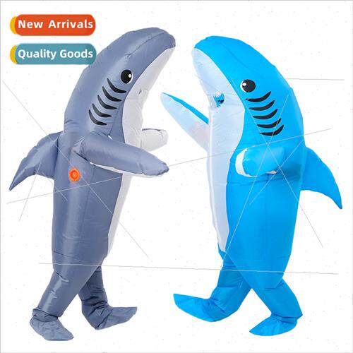 Inflatable Shark Clothes Inflatable Cartoon Doll Costumes Ha