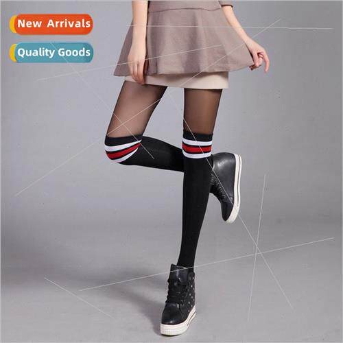 New fall and winter three bar long socks sports cycling knee