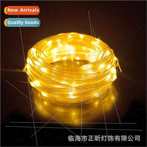 LED Solar Leather String ghts Brightening Project Outdoor Wa