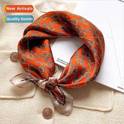 2021 new Korea decorative mulberry silk winter warm scarf fa