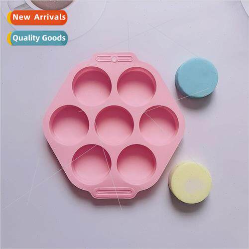 7-link Cylinder 573 Cake licone Mold 3D Mousse Handmade Past