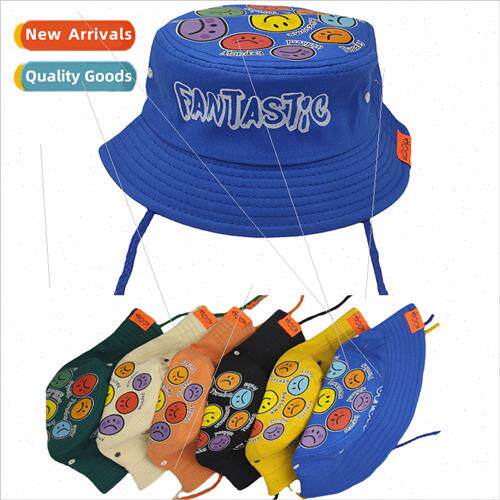 Korean  children fisherman hat breathable summer sunshade cu
