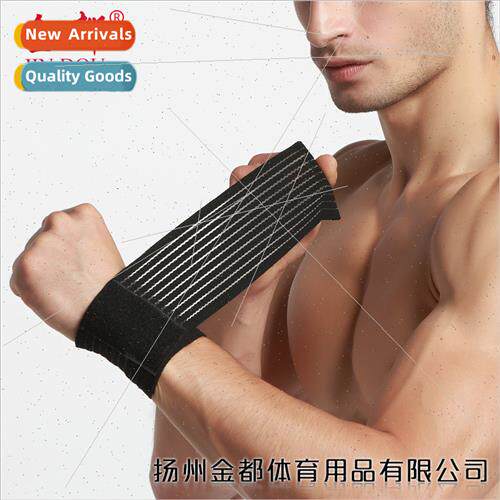 Sports Wrist Brace Pressurized Wrap Strap Basketball Mountai