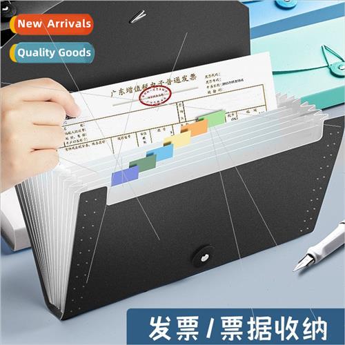 Folder invoice organizer bill holder multilayer classificati