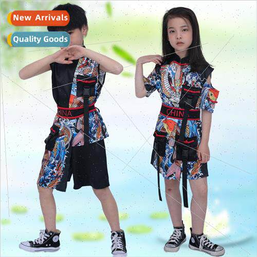 61 childrens Chinese  set dance su girls national tide wind