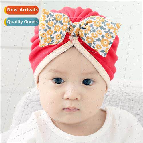 Baby hat spring fall cotton protection halogen door sleep ca