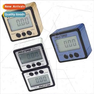 4*90 degrees wh backlight Gold/Blue/lver Digal Inclinometer