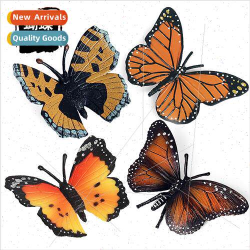 mulation animal insect model toys static solid butterfly pla