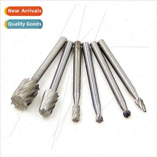 6pc high speed steel woodworking small rotary file grinding
