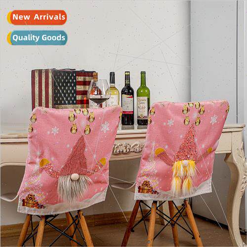 Christmas Decorations Dining Chair Covers Pink Wh ghts Gnome