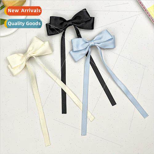 Japan bow ribbon hair clips sweet girl back head princess ha