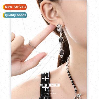 Minimalist texture texture earrings female earrings niche 92