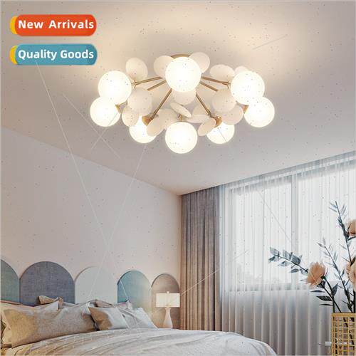 Modern simple warm bedroom ceiling light ins wind children r