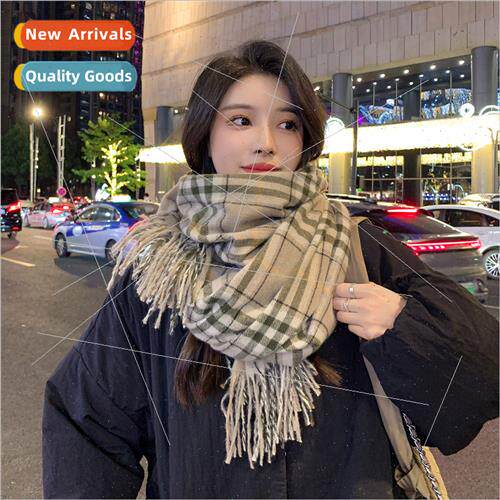 2022 fall winter new scarf female Japan imation cashmere fas