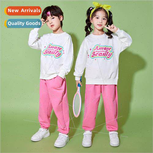 Day childrens cheerleading stage permance costumes elementar